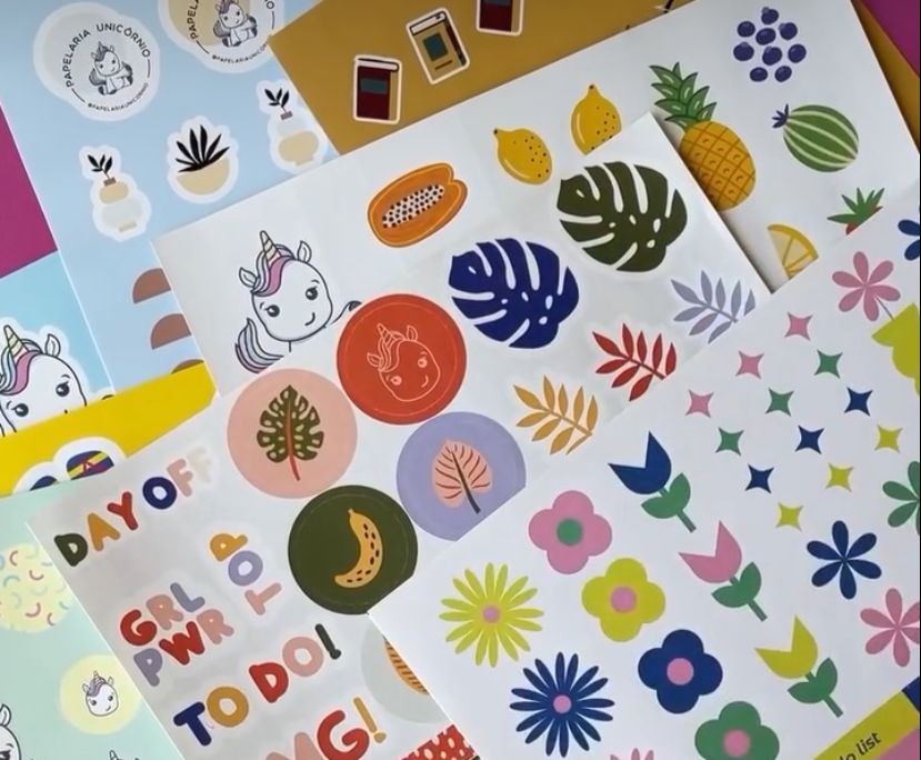Usando Adesivos: Da Organização à Decoração
