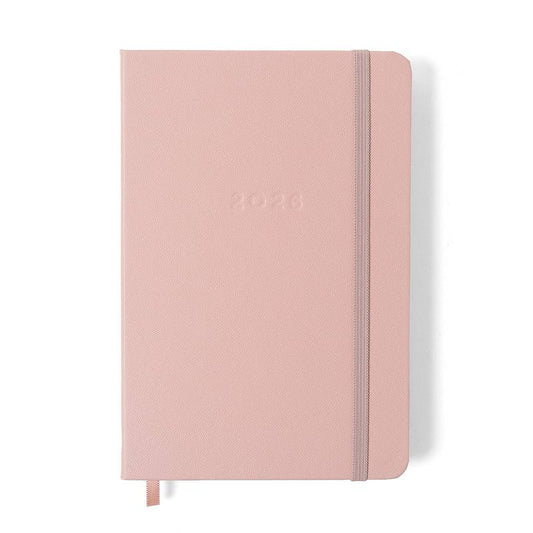 Agenda Planner 2026 - Cícero - Clássica - Diária 14x21 - Rosa Orquídea