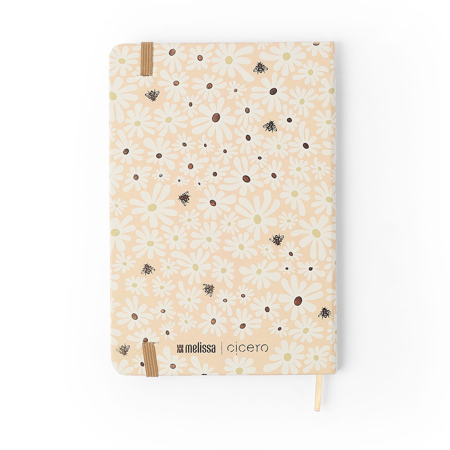 Agenda Planner 2027 - Cícero - Melissa Mini Bloomy Manteiga - Semanal 14x21