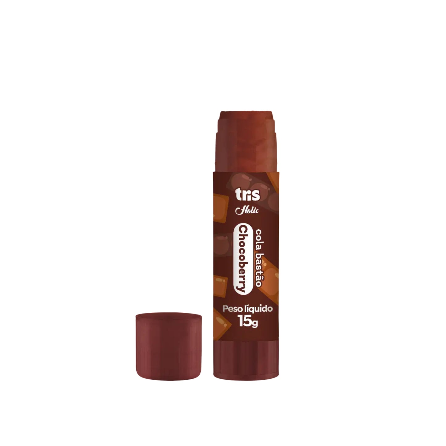 Cola Bastão - Tris - Docinhos - Chocoberry - 15g