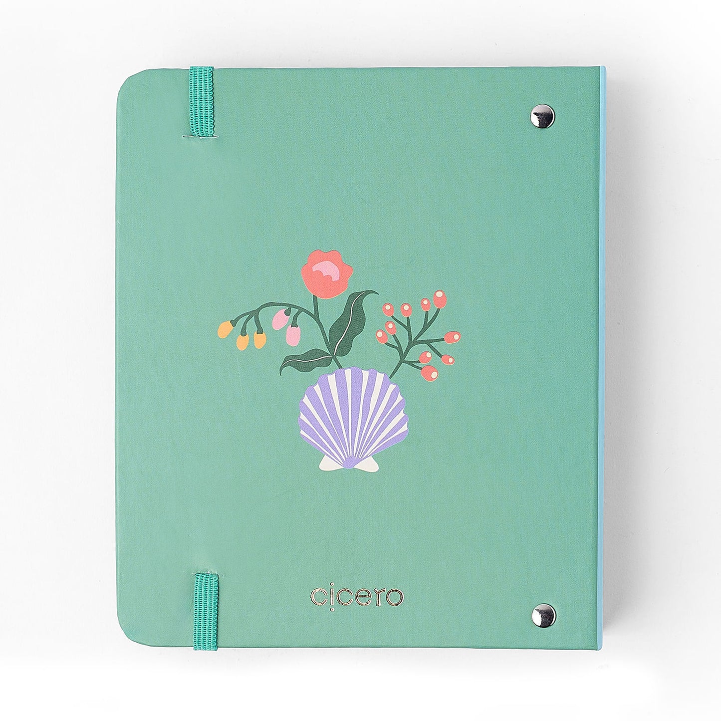 Agenda Planner Argolado 2027 - Cícero - Noronha Flora Marinha - Semanal A6