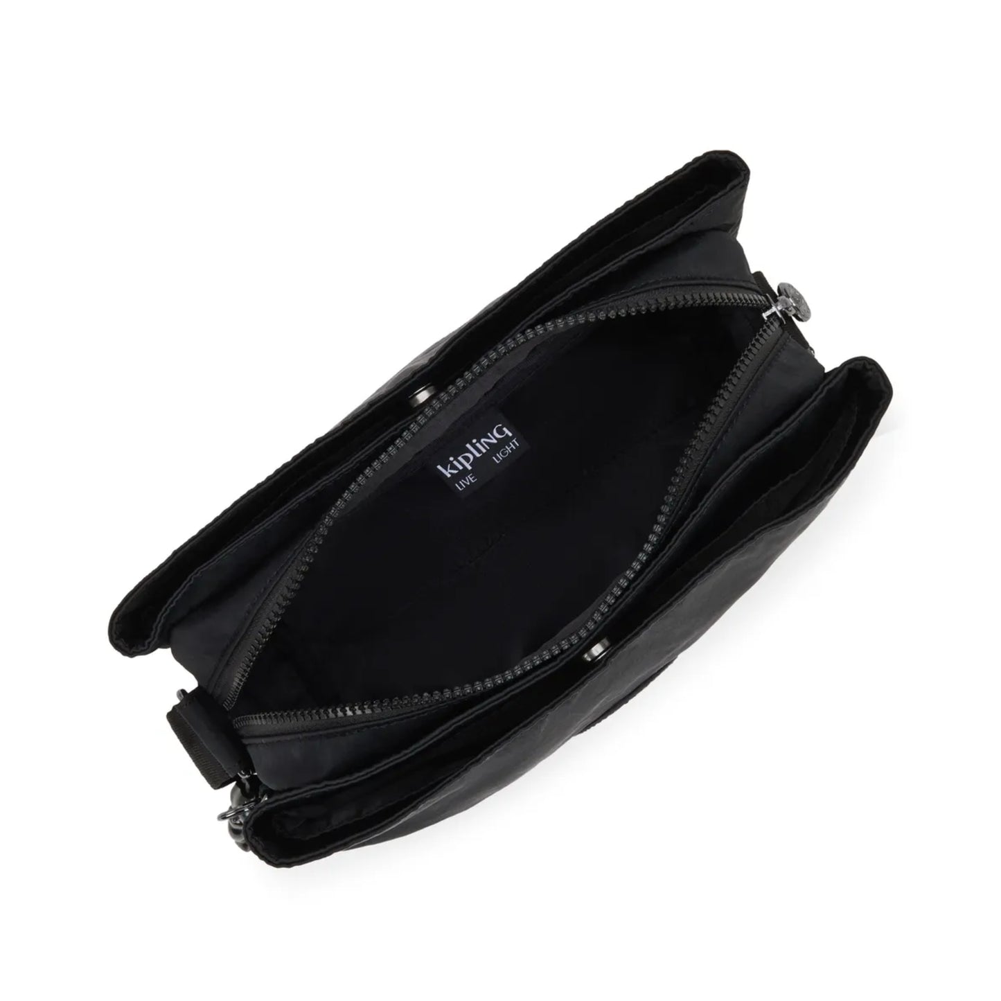 Bolsa - Kipling - Fabya - Preto - lateral