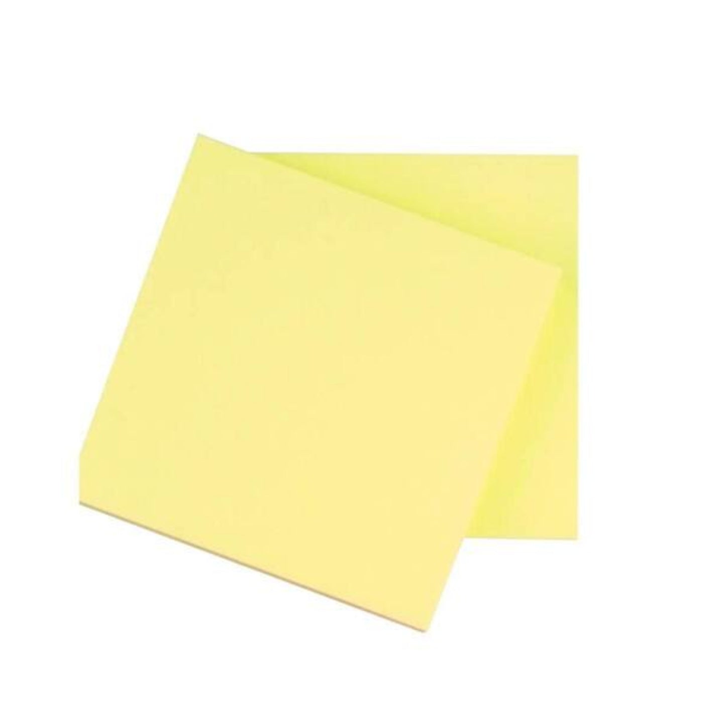 Bloco Adesivo - BRW - Amarelo - Base c/ Imã 76mm x 76mm - 25 Fls - detalhe