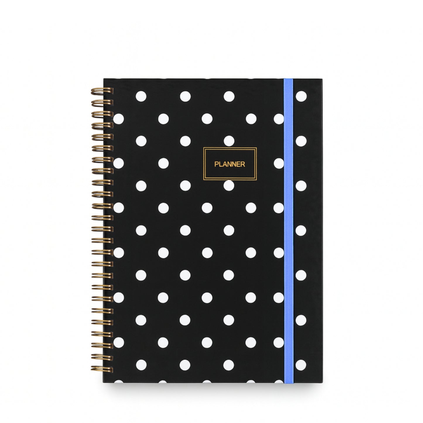 Planner Permanente Semanal - BRW - Black - 80 Fls - 177mmx240mm