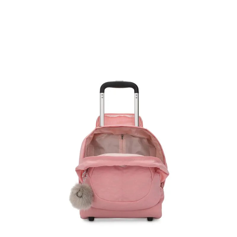 Mochila - Kipling - Nusi Rosa c/ Rodinhas.