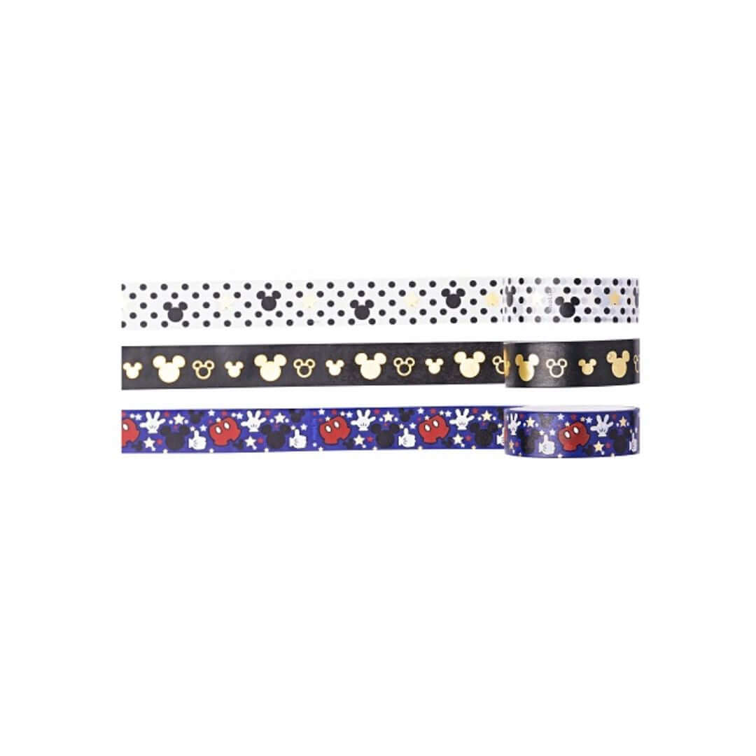 Washi Tape - Molin - Mickey Mouse Bl c/ 3 Unidades
