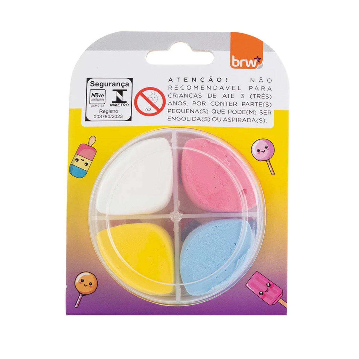 Massinha de Modelar - BRW - Divertida 30g