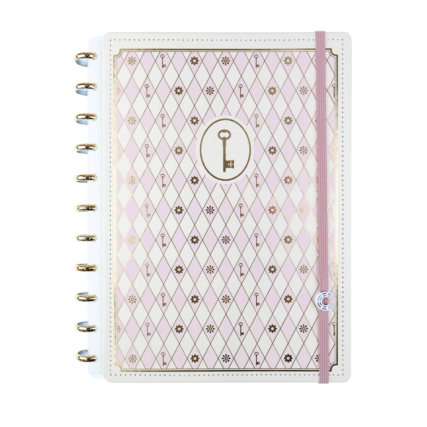 Caderno A5 - Caderno Inteligente - Rose Key by Isabela Akkari