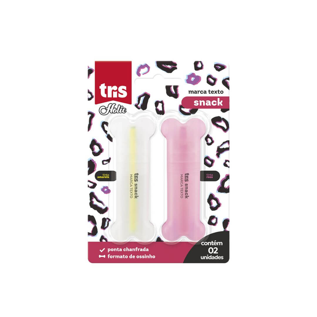 Marca Texto - Tris - Holic Snack Kit c/ 2 unid