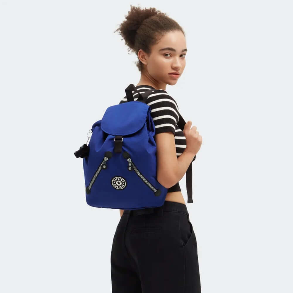 Mochila New Fundamental - Kipling - Rapid Navy