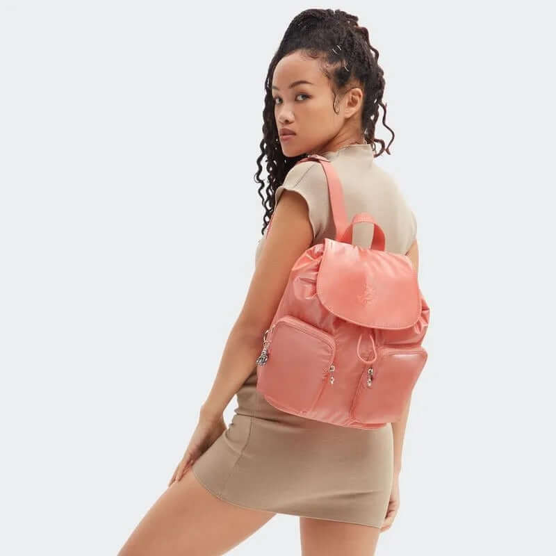 Mochila Anto S - Kipling - Peach Glam