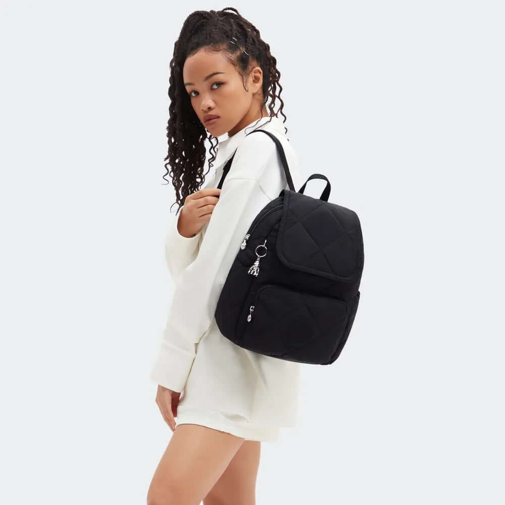 Mochila City Pack S - Kipling - Cosmic Black QI