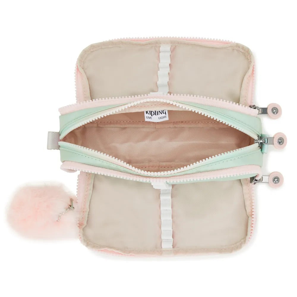 Estojo Gitroy - Kipling - Soft Green Met