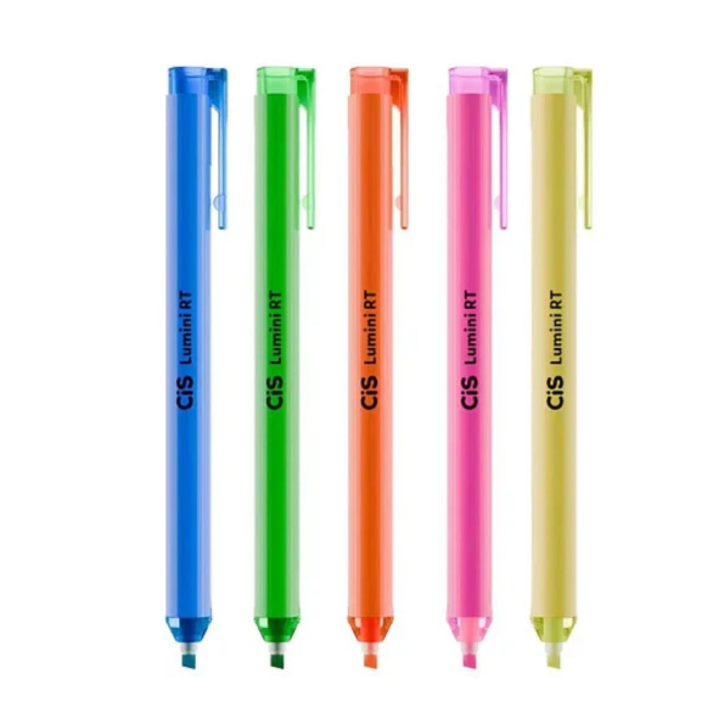 Marca Texto - CIS - Lumini RT - Estojo c/ 5 Cores