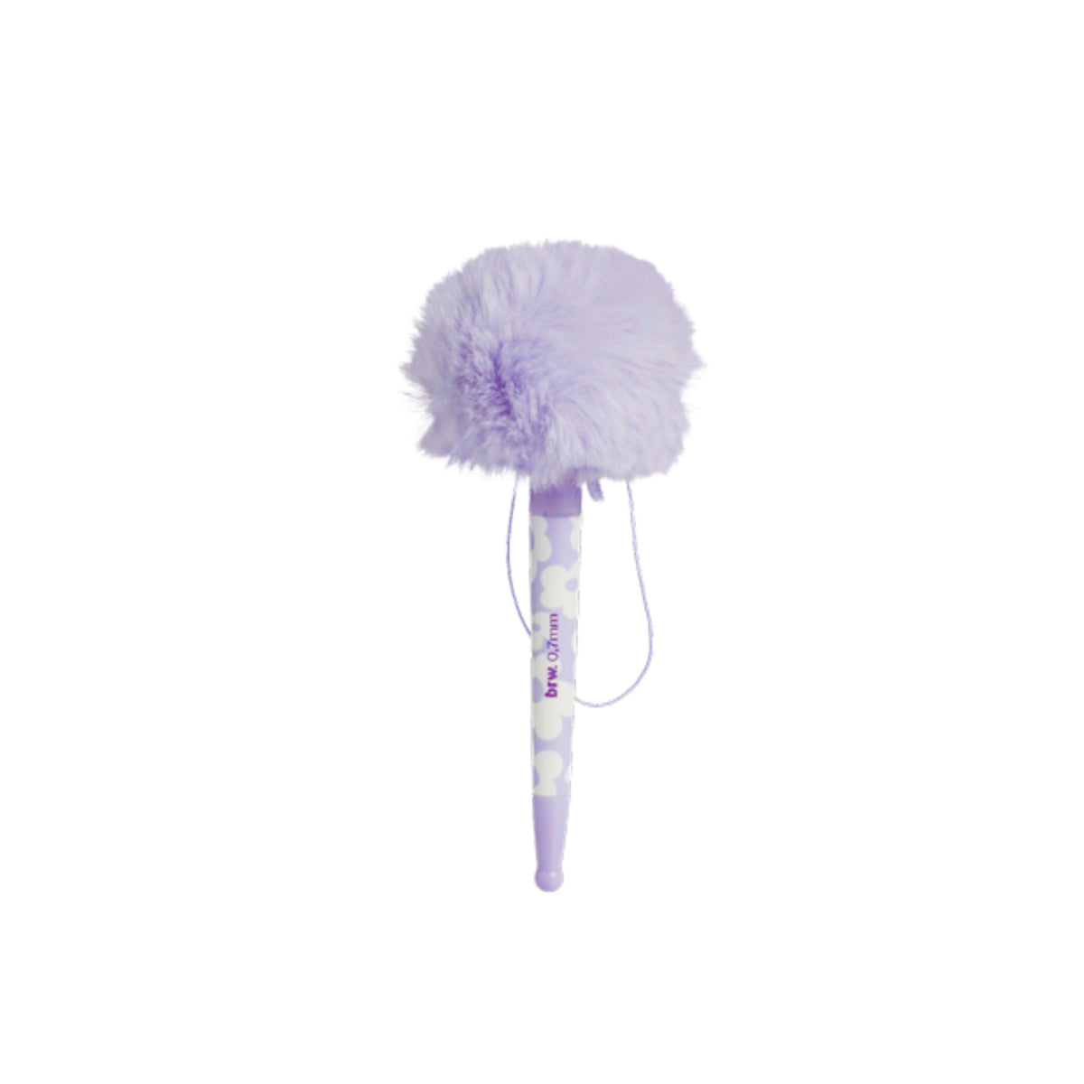 Caneta Esferográfica - BRW - Pula Pompom - 0,7mm - lateral