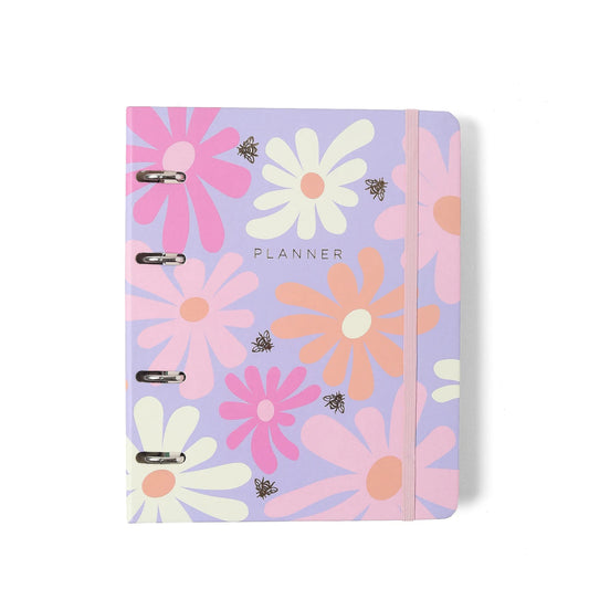 Planner Argolado 2026 - Cícero - Melissa - Semanal Notas A5 - Color Bloomy