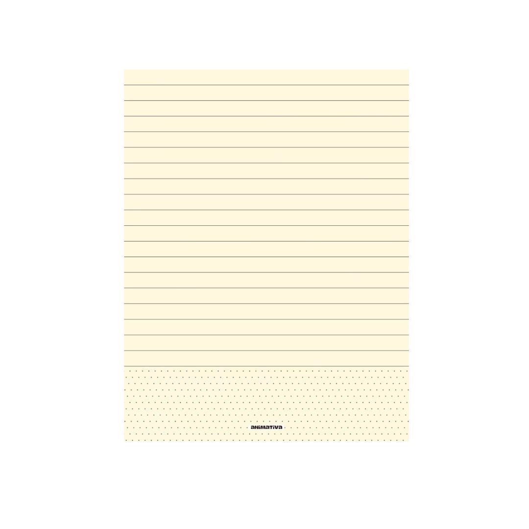 Bloco de Anotações - Animativa - Vertical Cristales