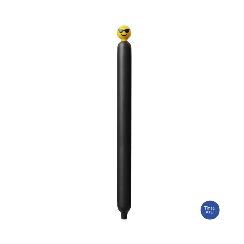 Caneta Esferográfica em Gel - Compactor - PopUp Emojis - 0,5mm