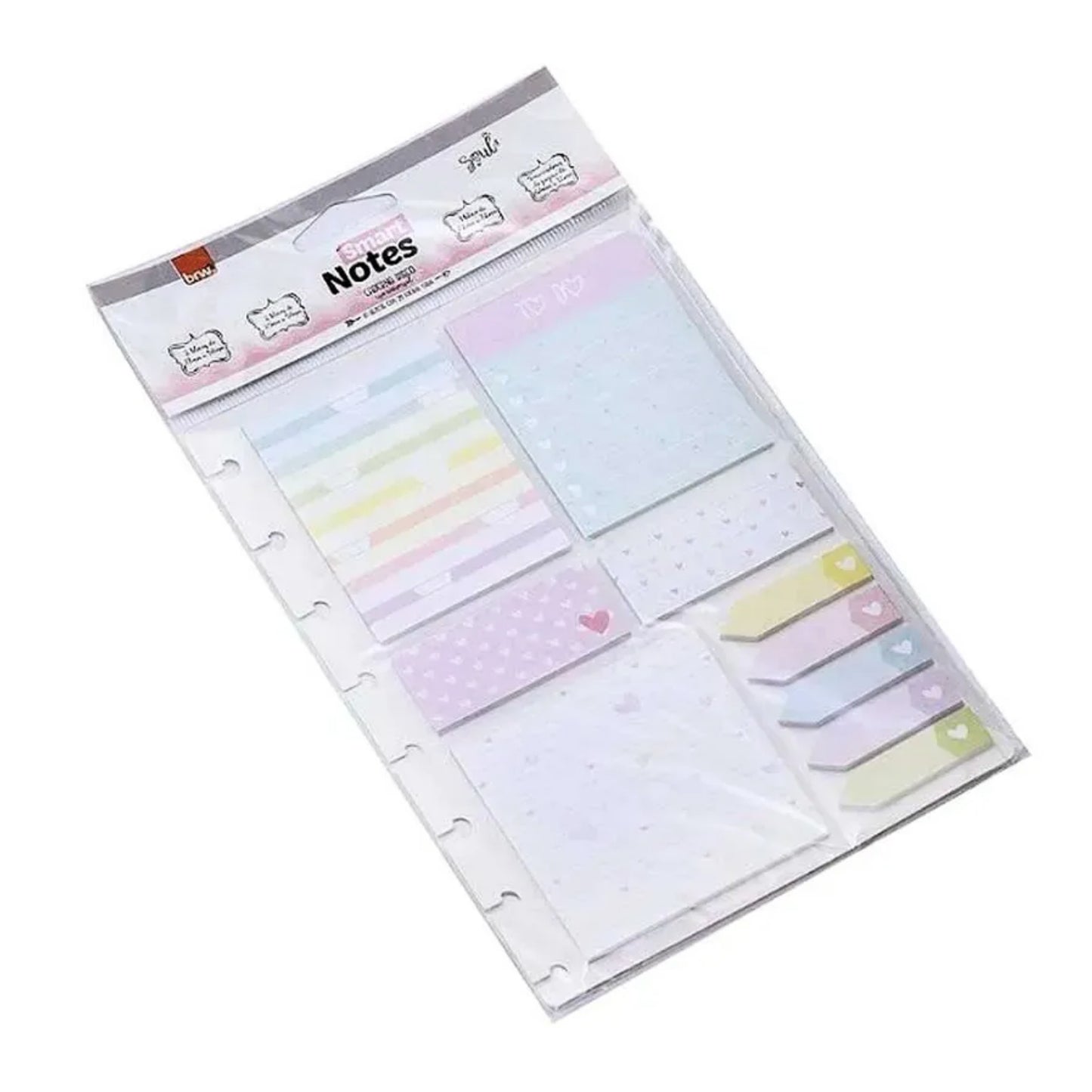 Bloco Adesivo - BRW - Smart Notes - Multiples Disco - Blocos + Flags