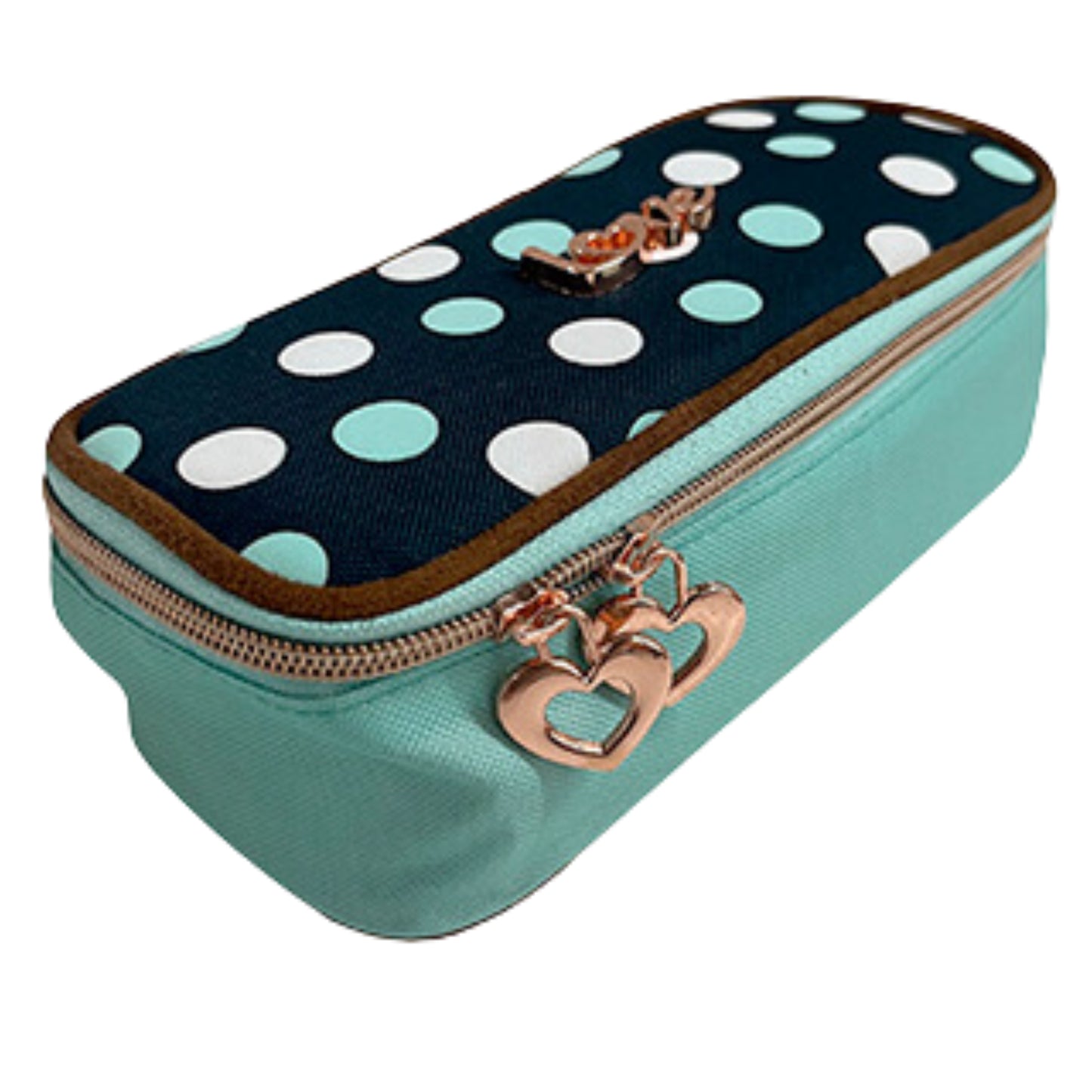 Estojo Retangular - Molin - Green Dots