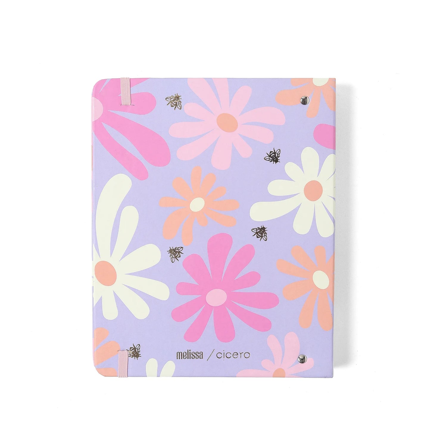 Planner Argolado 2026 - Cícero - Melissa - Semanal Notas A5 - Color Bloomy