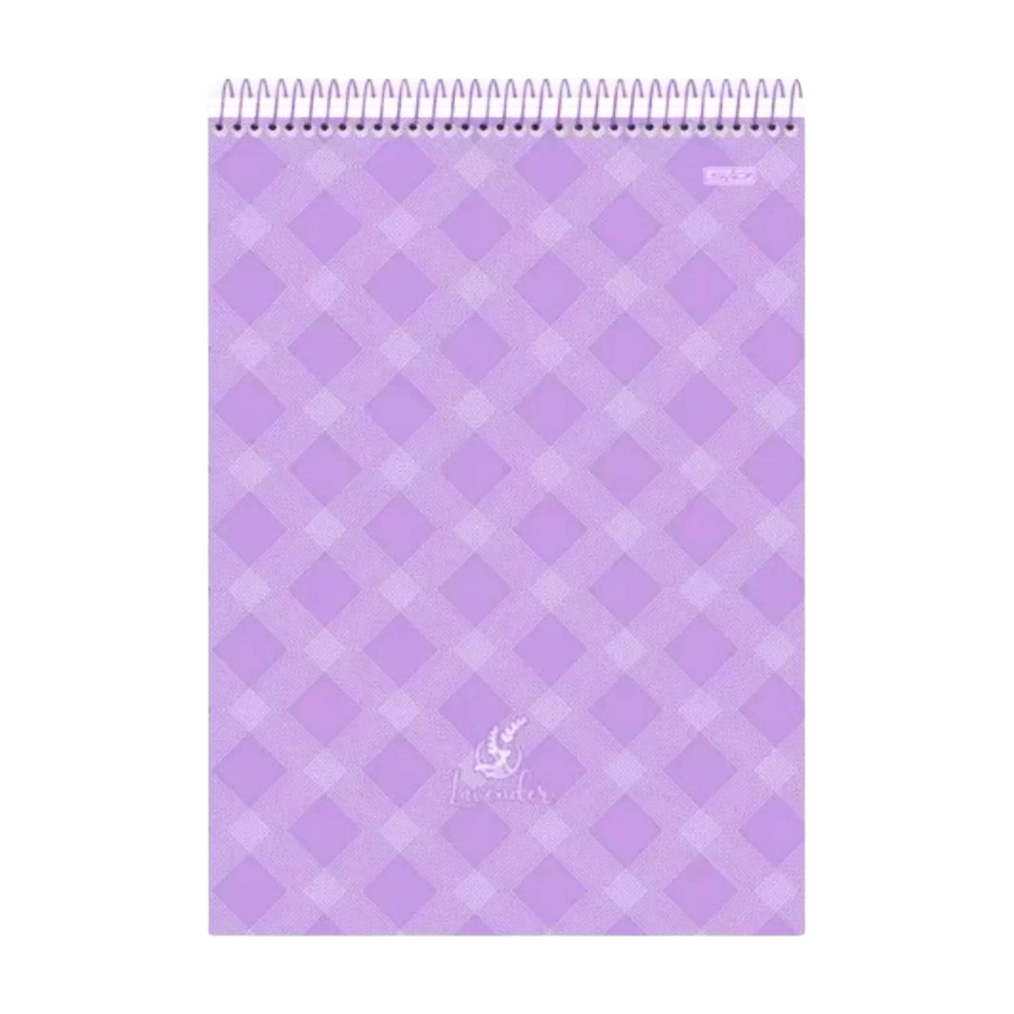 Caderno Vertical - Animativa - Lavender - 80 Folhas