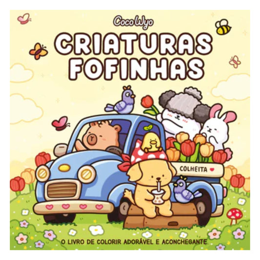 Livro de Colorir - Pitaya - Coco Wyo - Criaturas Fofinhas