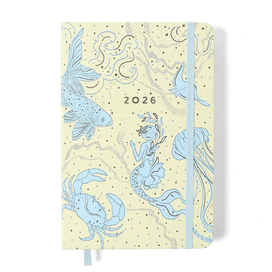 Agenda Planner 2026- Cícero - Origens - Diária 14x21 - Áqua Off White