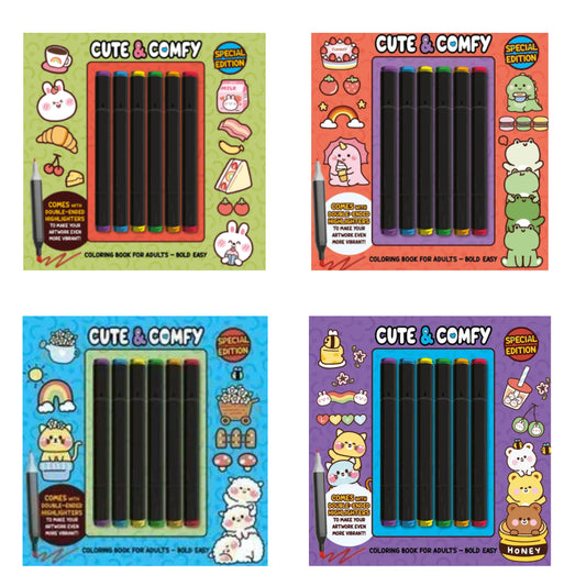 Livro de Colorir - Camelot - Cute & Comfy - Edição Especial