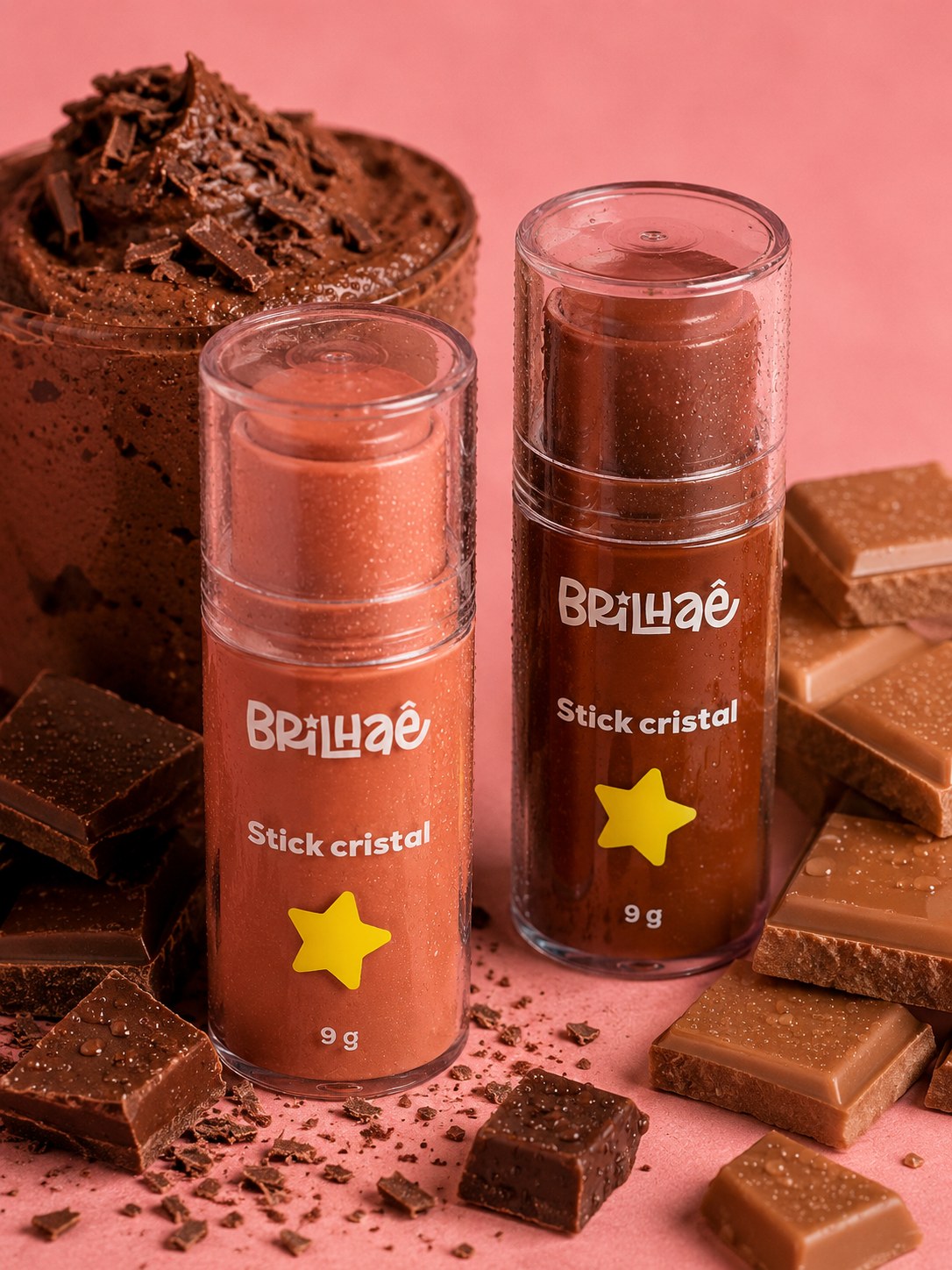 Blush - Brilhaê - Stick Cristal 9g