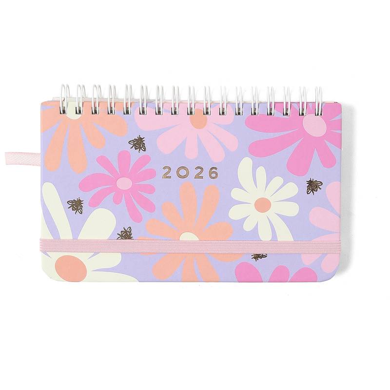 Planner Wire-o 2026 - Cícero - Melissa Semanal Office - 15,5x9 - Color Bloomy