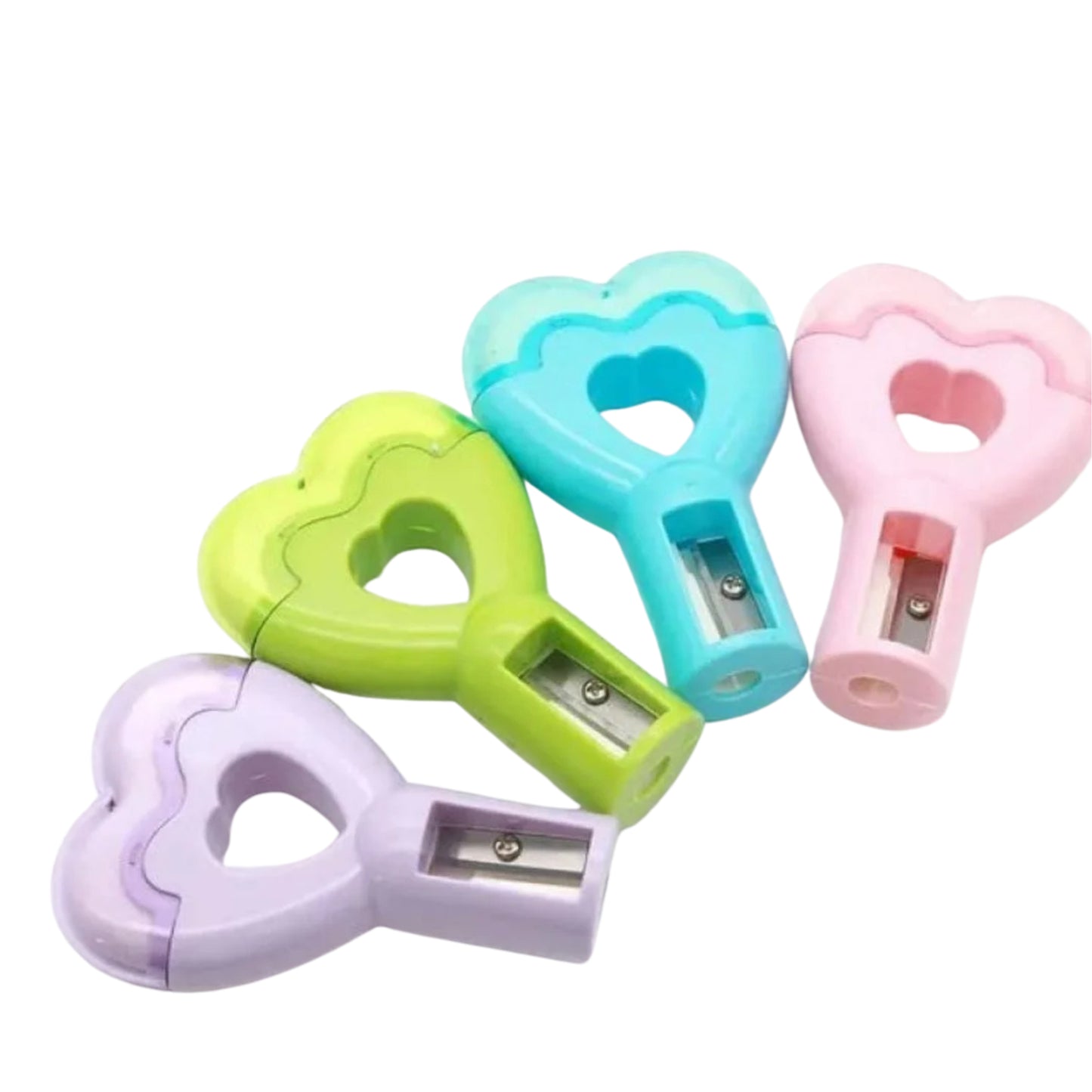 Apontador c/ Borracha - Lovely Heart - 2 em 1