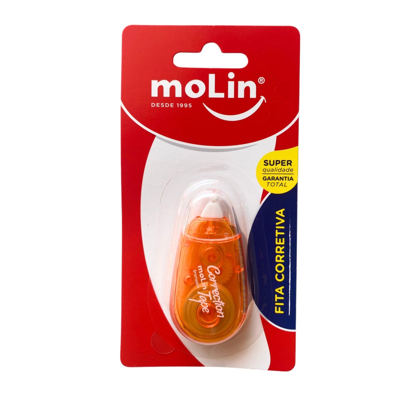 Fita Corretiva - Molin - Correction Tape - 5mmx6mm