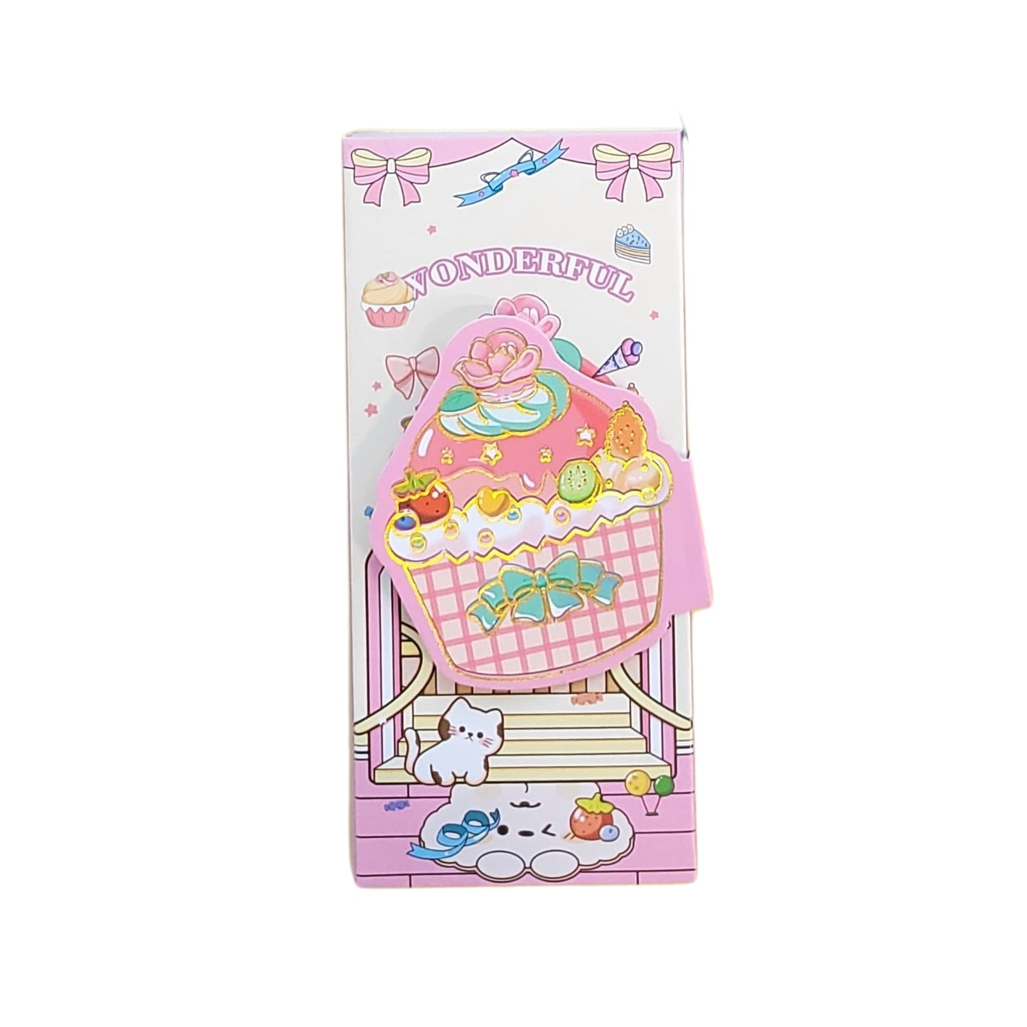 Bloco Adesivo - Papelaria Unicórnio - Wonderful Cake