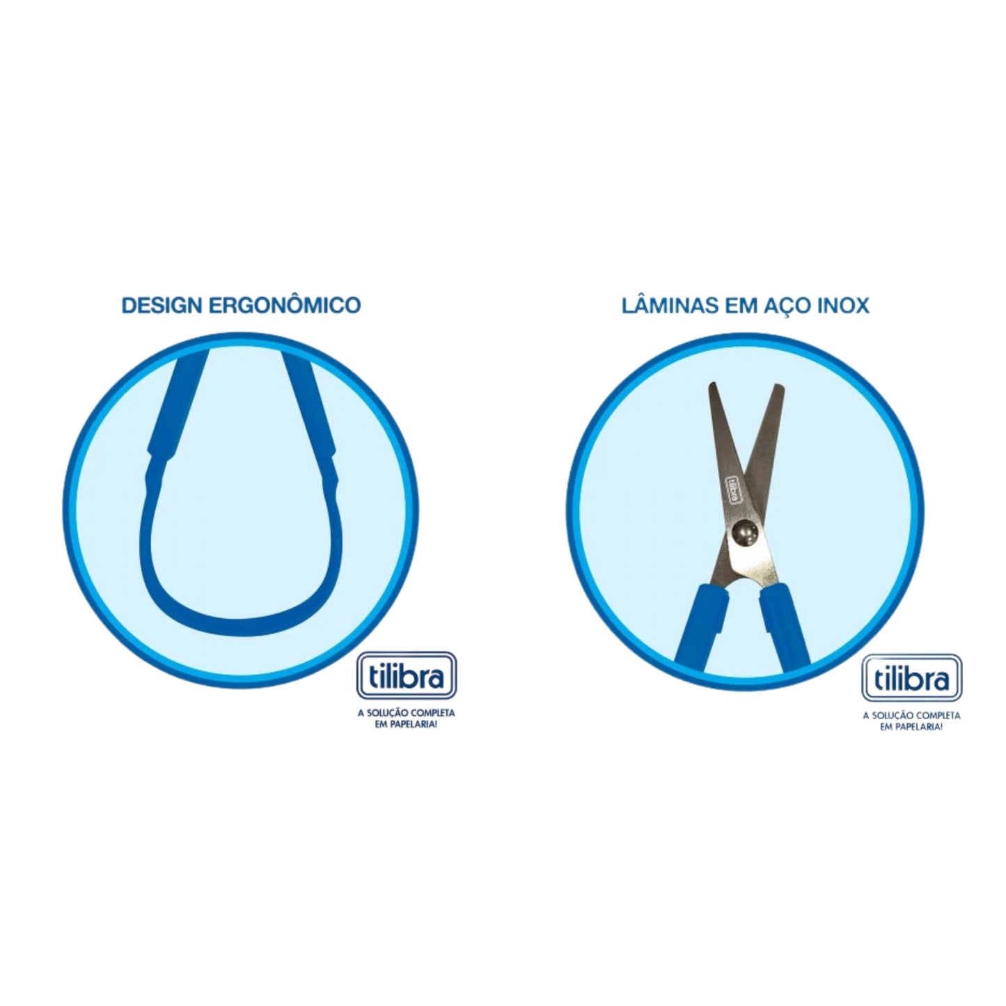 Tesoura Escolar - Tilibra - Adapt