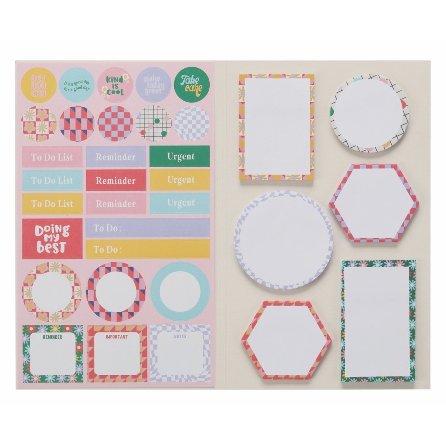Kit Bloco de Notas Adesivas - Plastcover - Good Days