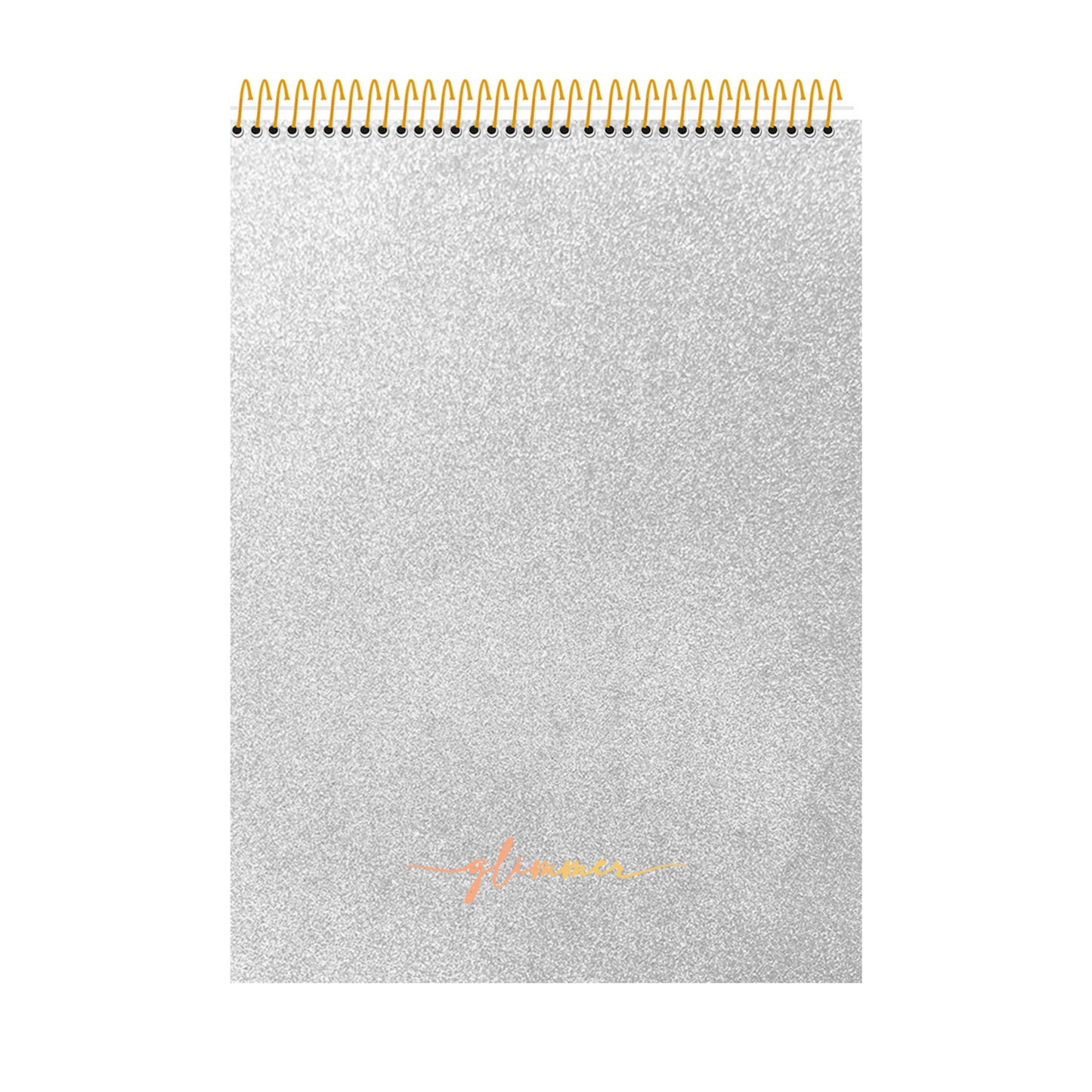 Caderno Espiral Vertical - Animativa - Glimmer - Capa Dura - 80 Folhas