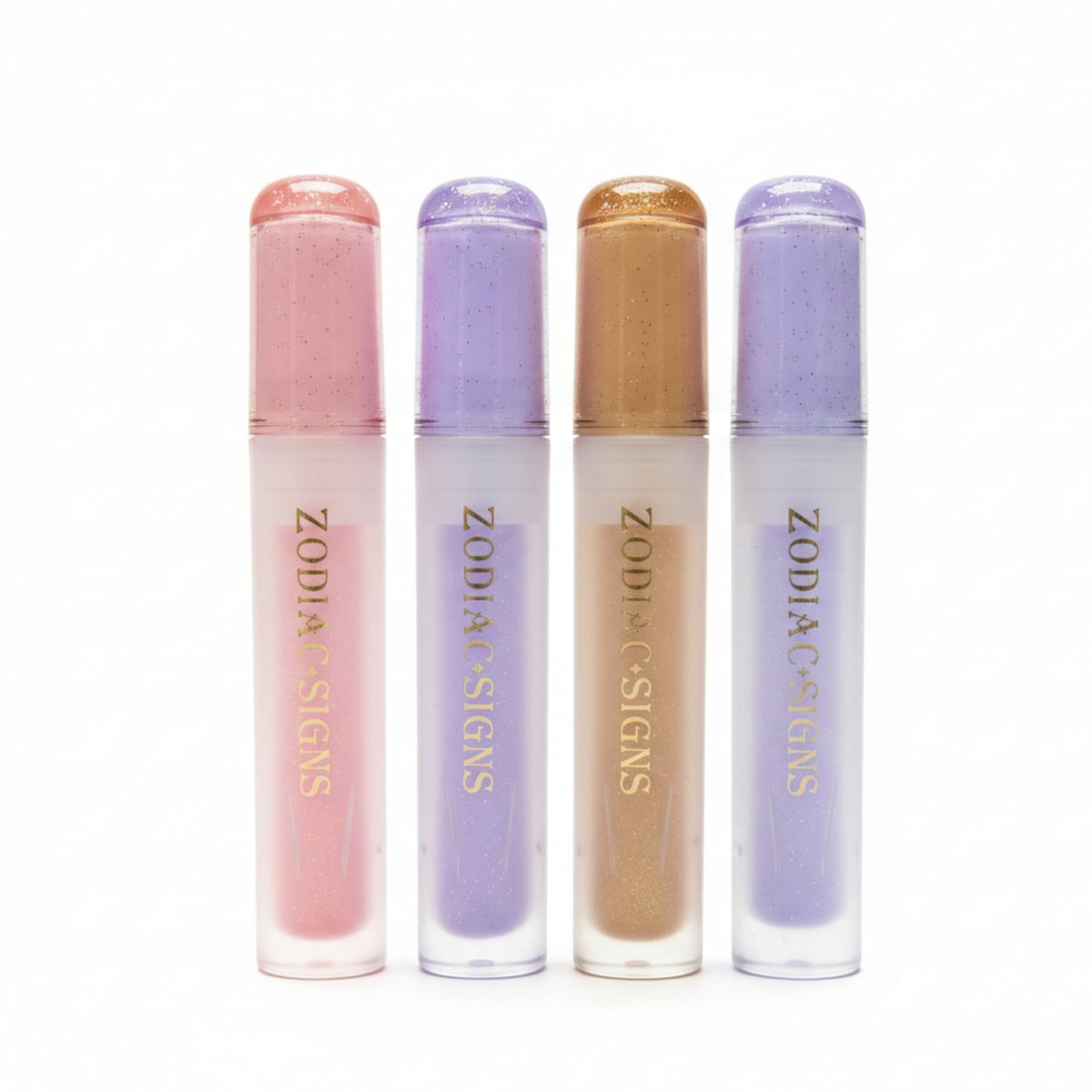 Marca Texto - Zodiaco Signo c/ Glitter - Estojo c/ 4 cores