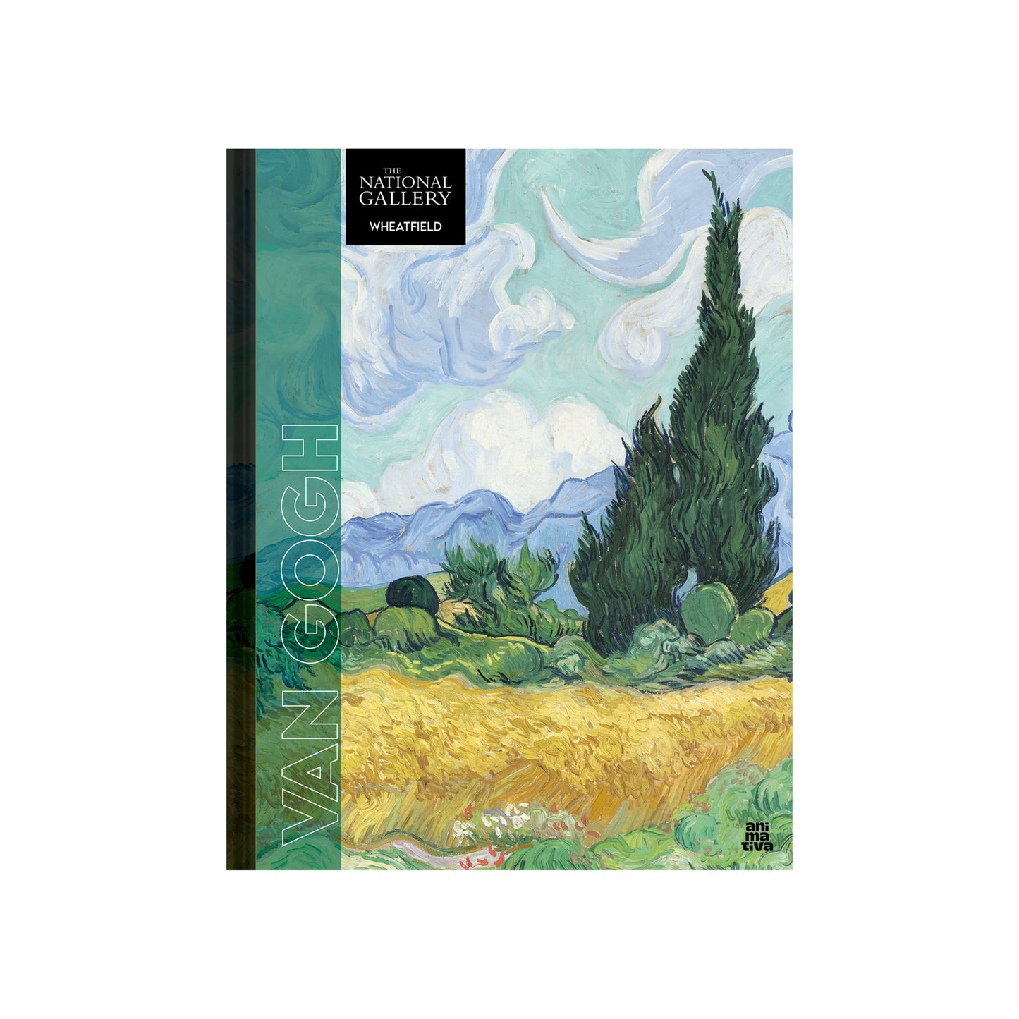Caderno Colegial - Animativa - The National Gallery - Van Gogh - 80Fls