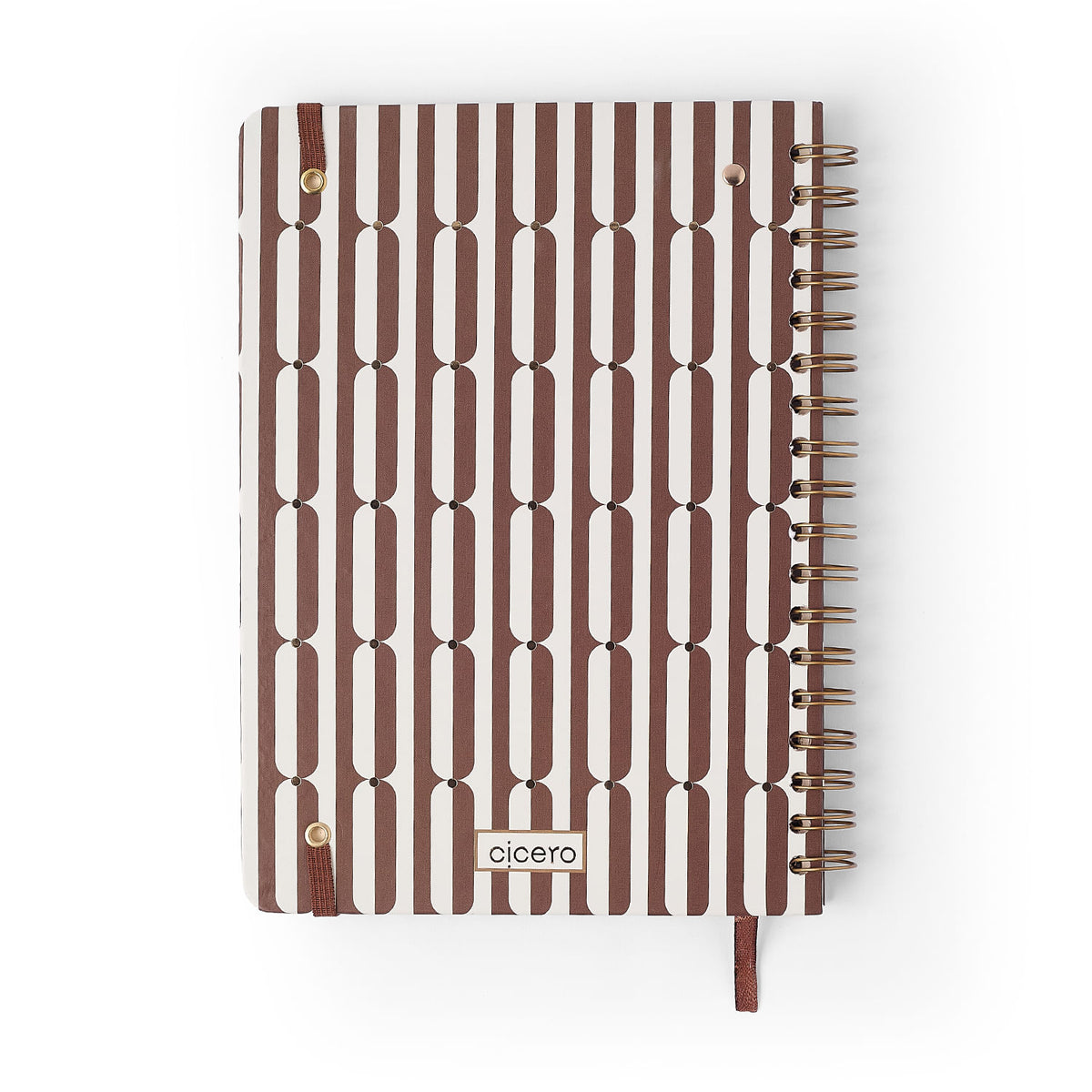Agenda Planner Wire-o 2027 - Cícero - Veredas Marrom - Semanal Planejamento 17x24 - imagem 11