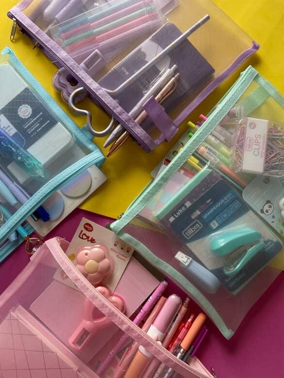 Bag Telinha Colegial - Papelaria Unicórnio - Live