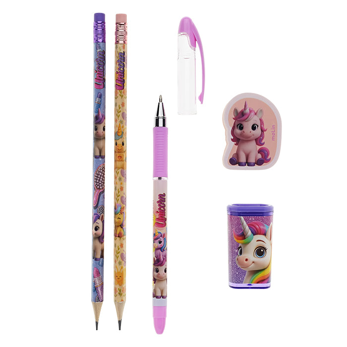 Kit Escolar Molin Unicorn