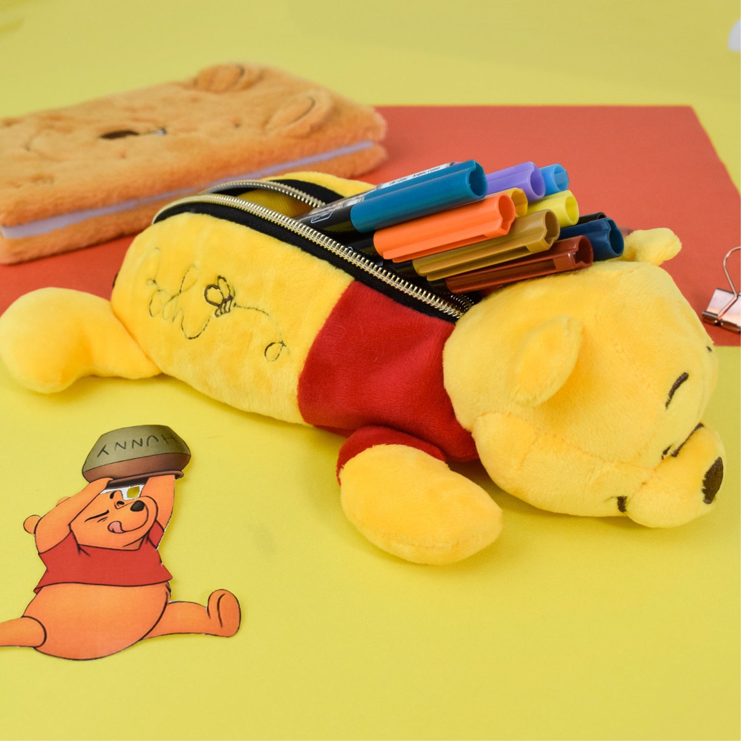Estojo - DAC - Fluffy - Ursinho Pooh
