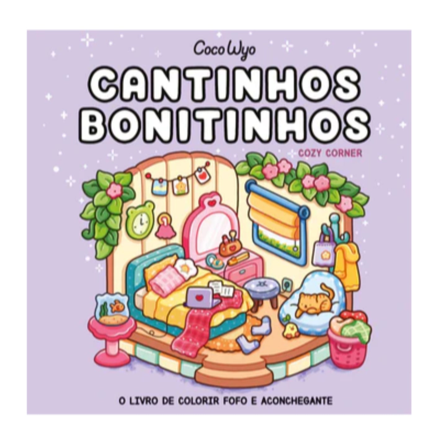Livro de Colorir - Pitaya - Coco Wyo - Cantinhos Bonitinhos (Cozy Corner)