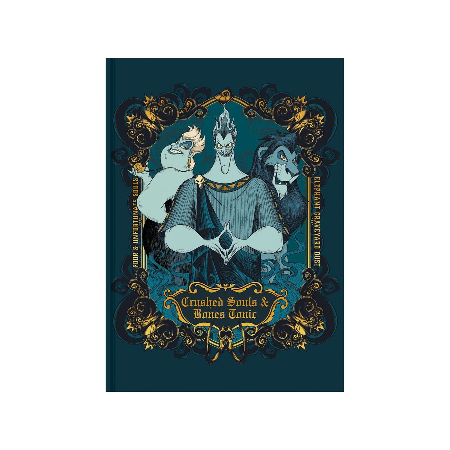 Caderno Colegial - Animativa - Vilões - 160 Folhas - Capa Dura