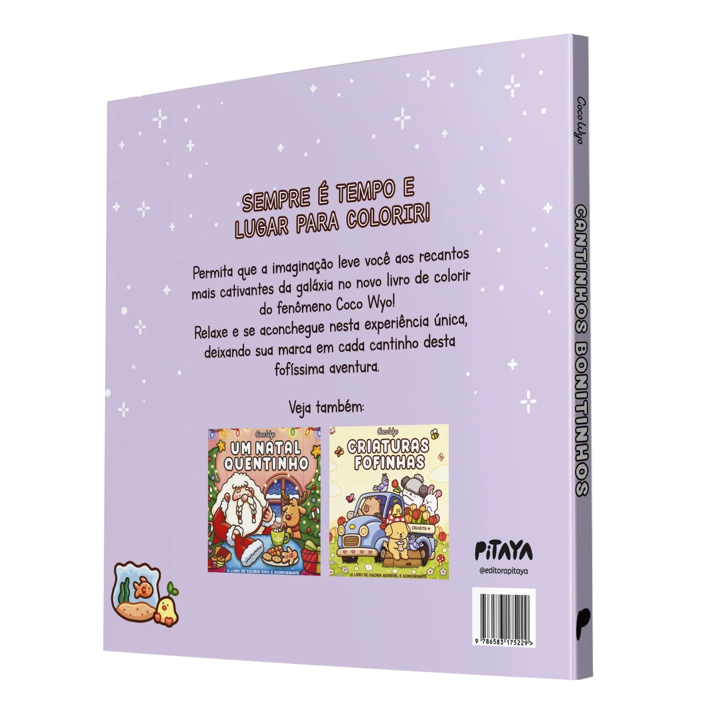 Livro de Colorir - Pitaya - Coco Wyo - Cantinhos Bonitinhos (Cozy Corner)