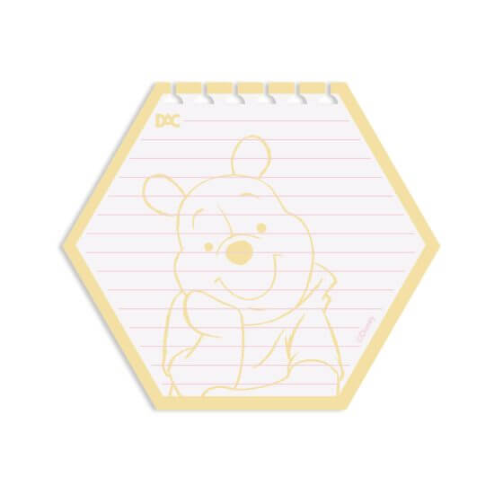Mini Ficheiro Smart - DAC - Hexagonal Ursinho Pooh - lateral
