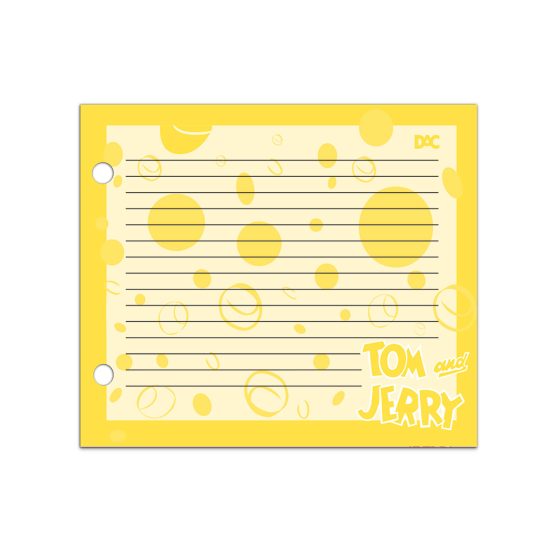 Caderno Argolado Mini - DAC - Tom e Jerry