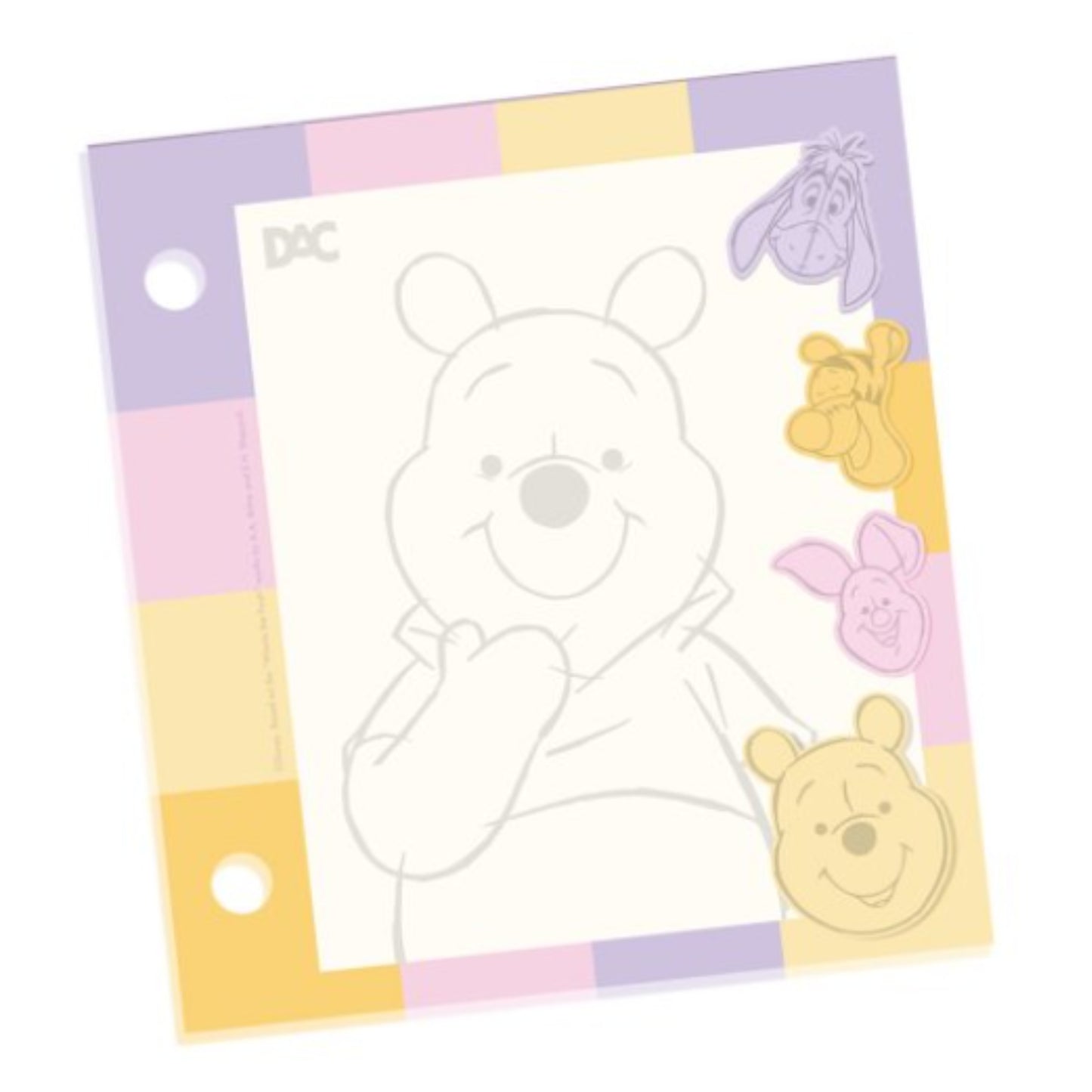 Caderno Argolado Mini - DAC - Ursinho Pooh