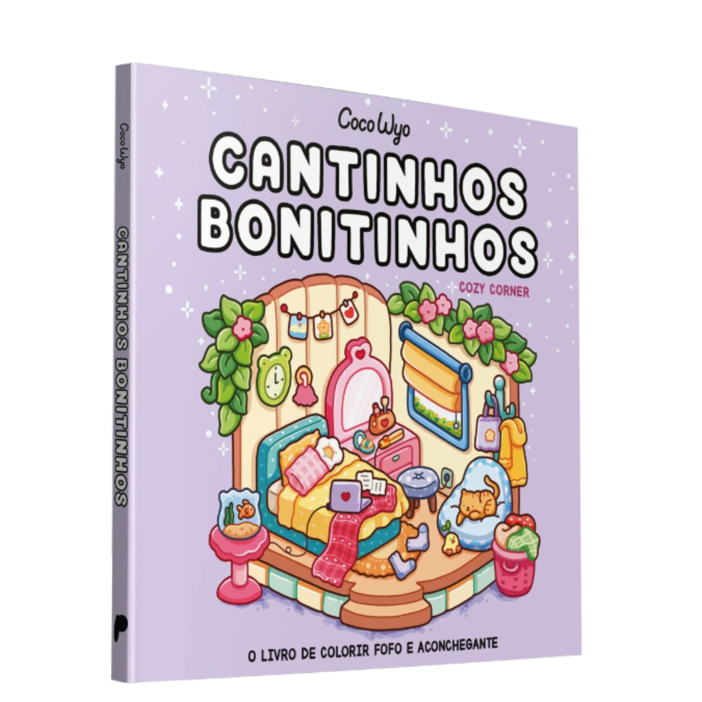 Livro de Colorir - Pitaya - Coco Wyo - Cantinhos Bonitinhos (Cozy Corner)